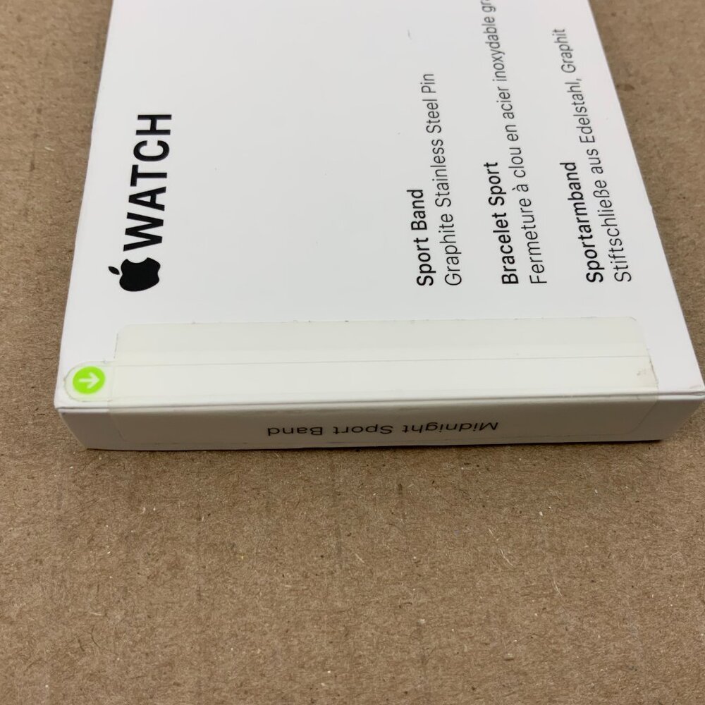 New Authentic Apple Watch Sport Band In Midnight Color 41mm - Picture 11 of 12